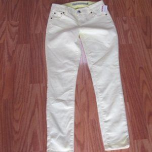 NWT Tractr TJ Maxx Size 8 buttery yellow color Girls pants